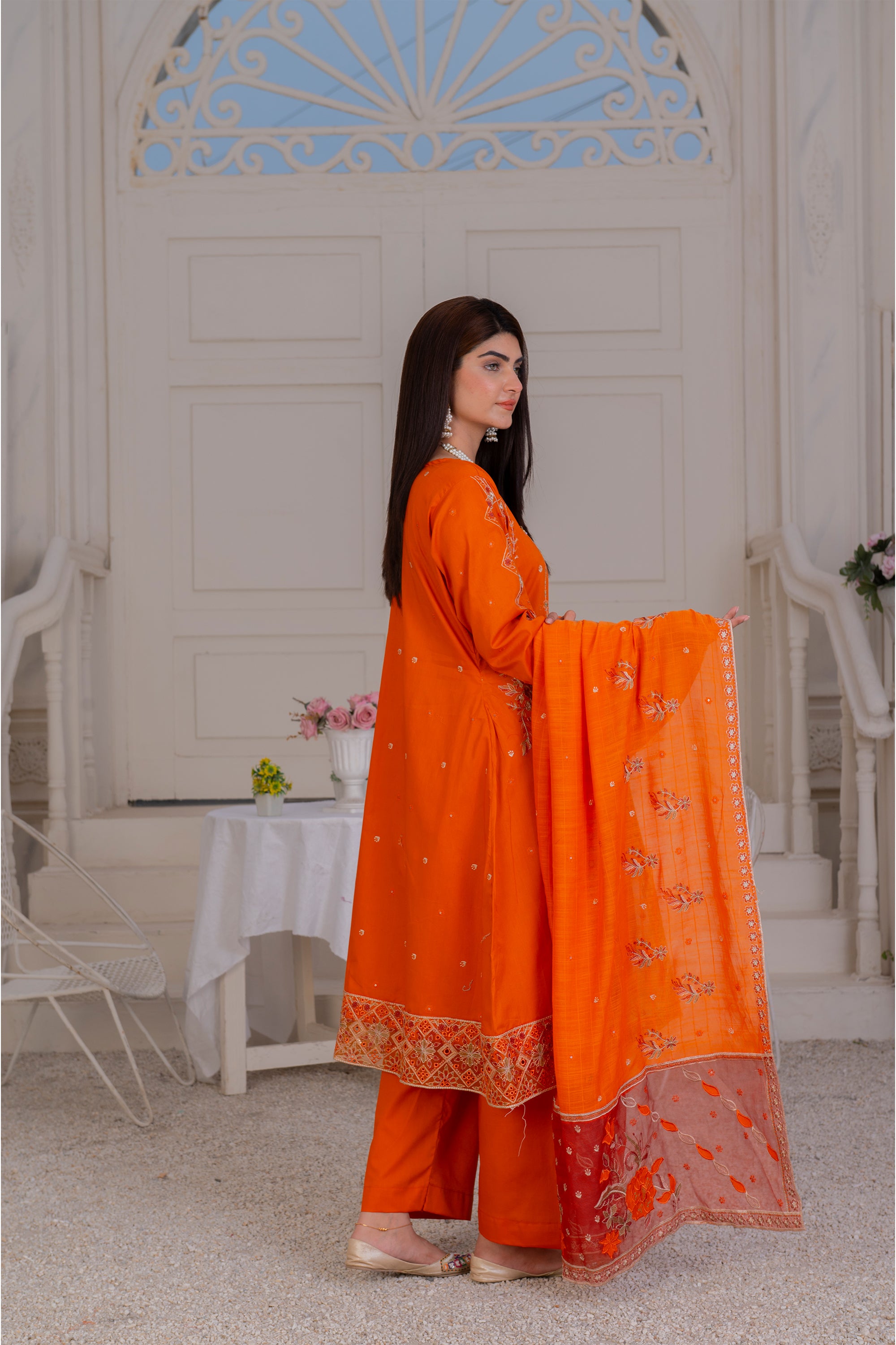 3 Piece Lawn Suit-Embroidered (Unstitched)