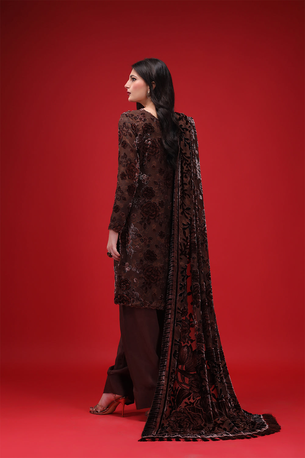 3 Piece Palachi Suit-Printed (Stitched)