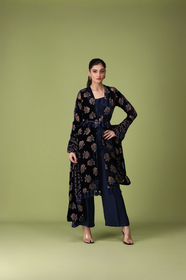 3 Piece Palachi Suit-Printed (Stitched)